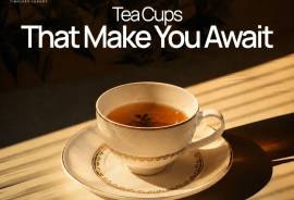 Elegant Cup and Saucer Set for Everyday Tea & Coff