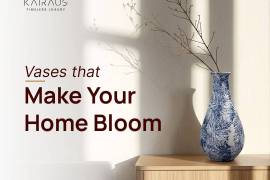 Bring Home Flower Vases That Bloom with Elegance