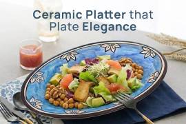 Ceramic Platters for Elegant Dining & Serving | Ka