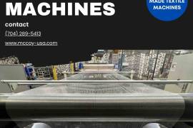 McCoy USA: Precision in Warp Preparation and Texti, United States, NC 28112