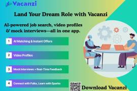 Vacanzi – Smart Job Search with Video Resumes & AI Interviews, India