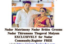 Nadar Matrimony Nadar Brides Grooms Nadar Thiruman, 600017, India