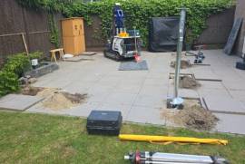 Fundering voor overkapping, Netherlands, 8561 AA